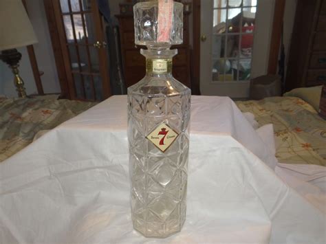 Vintage 1981 Seagram S Seven 7 Crown Liquor Bottle Decanter Ebay Vintage Bar Liquor Bottles