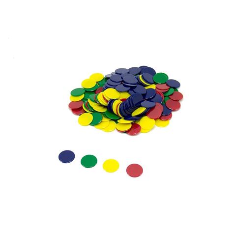 Buy Hand2mind Plastic Solid Bingo Chips Chips For Games Counting