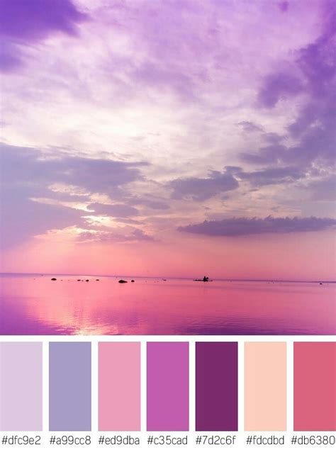 Colour Palettes Sunset Color Palette Color Schemes Colour Palettes