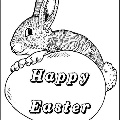 Awesome Easter Bunny Coloring Pages To Welcome The Easter Day 50