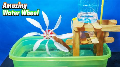 Diy Water Wheel How To Make Amazing Water Wheel At Home Youtube