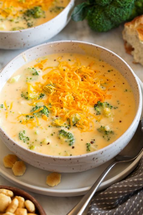 The Best Broccoli Cheese Soup Recipe Cooking Classy