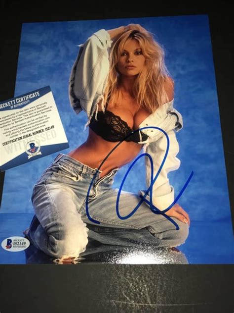 Pamela Anderson Autographed Photograph Beckett Etsy