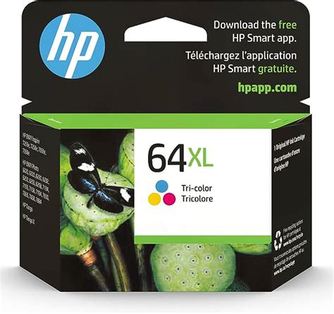 Original Hp 64xl Tri Color High Yield Ink Cartridge Works With Hp