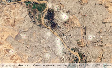 The Battle For Mosul A View From Space Before The Operation Bellingcat