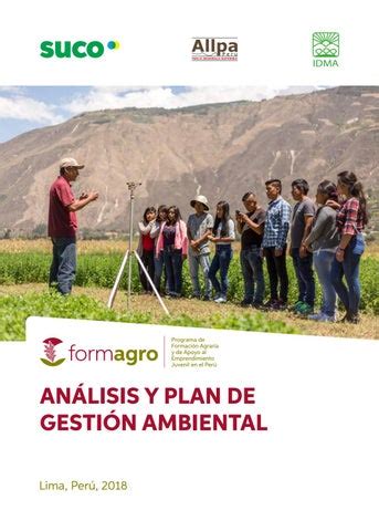 Análisis y Plan de Gestión Ambiental by Comunicaciones SUCO Issuu