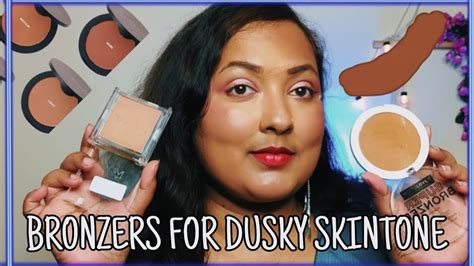 Swatching All My Bronzers Top 10 Affordable Bronzers For Duskydarktan Skin Under 500 Youtube