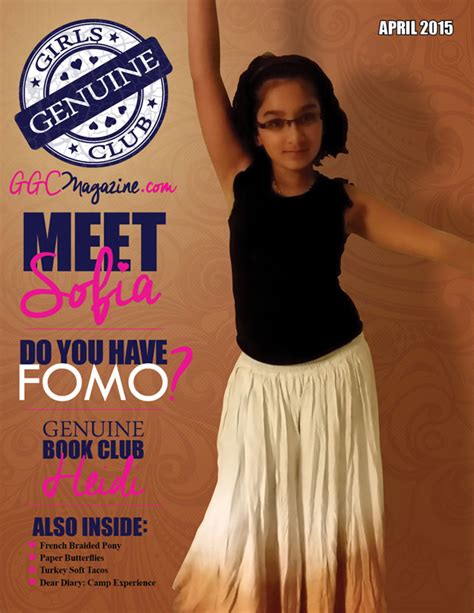 Meet Sofia Genuine Girls Club Magazine