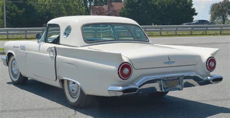 1957 White Thunderbird Cpr Classic Sales East