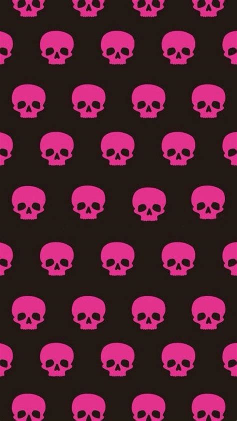 Pink Skulls Wallpapers Top Free Pink Skulls Backgrounds WallpaperAccess