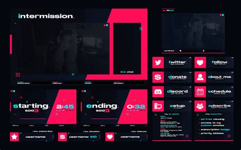Live Stream Packages 2020 Twitch Packages On Behance