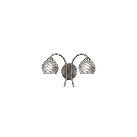 Trixie Nickel Double Wall Light Cp Lighting And Interiors Shop Now
