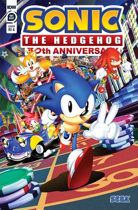 Sonic The Hedgehog 30th Anniversary One Shot C Jun 2021 Comic Book By Idw
