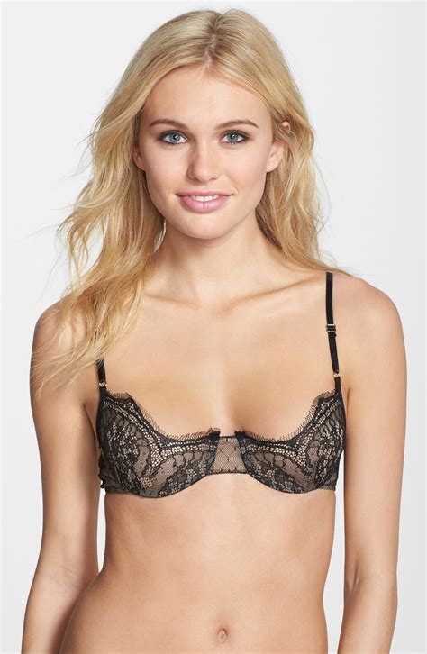 Only Hearts French Lace Half Cup Underwire Bra Nordstrom
