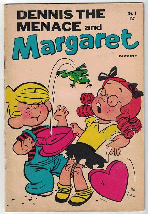 Dennis The Menace And Margaret 1 Vintage Comic Books Dennis The