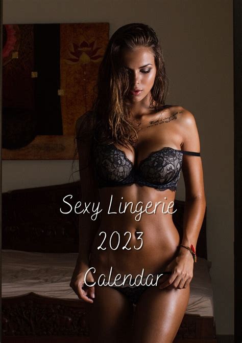 Sexy Lingerie 2023 Calendar Women Sexy Calendar Etsy Hong Kong