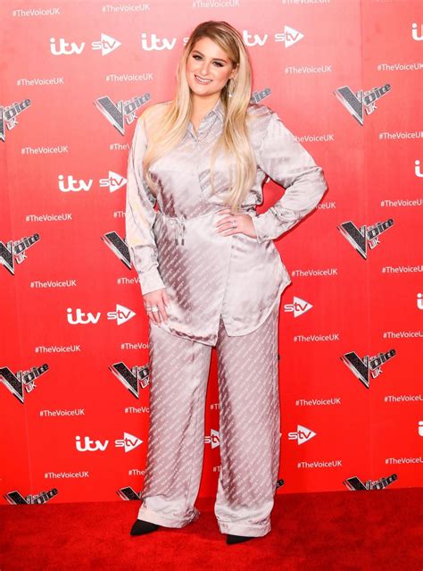 The final countdown one more episode, everyone. Meghan Trainor - "The Voice" TV Show Photocall in London ...