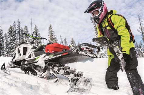 New Linq Removable Snowflap Offers Ski Doo Deep Snow