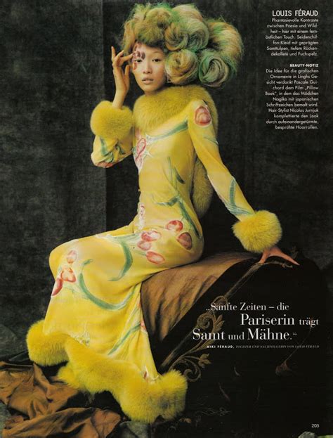 Asian Models Blog Vintage Ling Tan Editorial For Vogue Germany