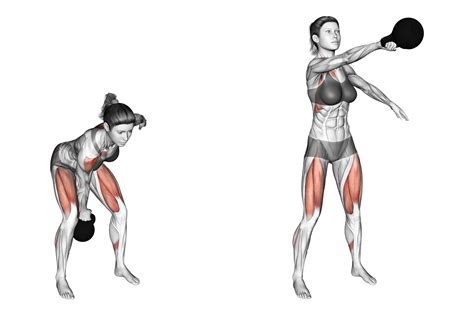 Kettlebell Single Arm Swing Benefits Muscles Worked And More