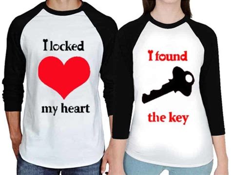 Matching Couple T Shirts Cute Matching T Shirt Ideas For Him Her