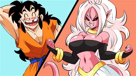 Yamcha Vs Android 21 Db Fighterz Fan Animation Youtube
