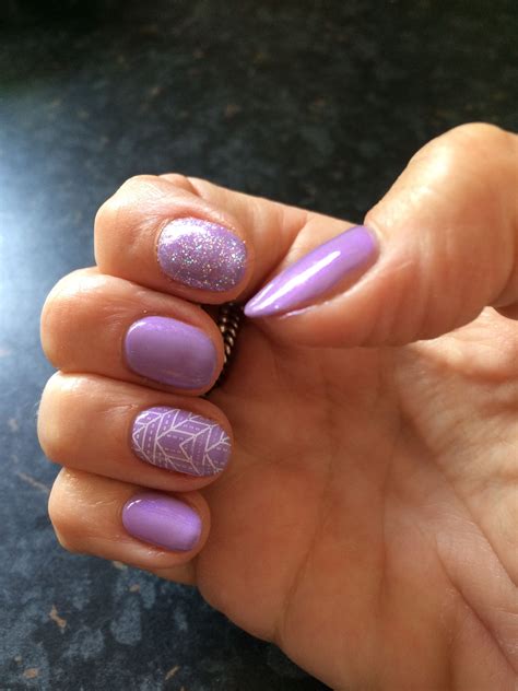 Lilac Simple Nail Designs Daily Nail Art And Design