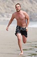 Robert Pattinson went running shirtless on the beach. | Shirtless ...