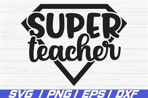 A Teacher Svg Cut File Cricut Commercial Use Dxf 7918