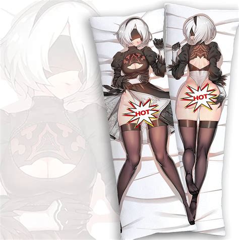 2b body pillow anime pillow cover anime girl body pillowcase hugging pillows soft throw pillow