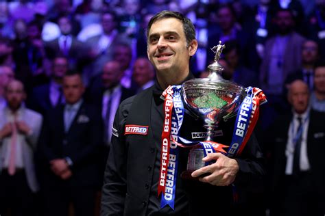 ‘its Just A Number Ronnie Osullivan Plays Down Record Equalling Seventh World Title The