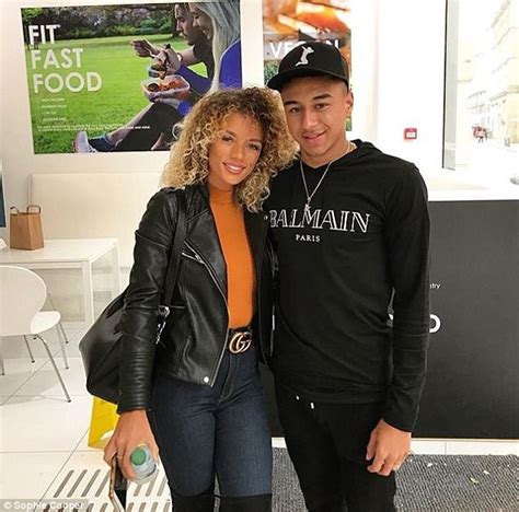Instagram model jena frumes gives manchester united boyfriend jesse lingard a necklace featuring his goal celebration. Jesse Lingard's ex Jena Frumes shows off her enviable ...