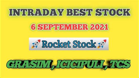 Best Intraday Stocks Trade For Tomorrow ।। 6 September 2021 ।। Stock