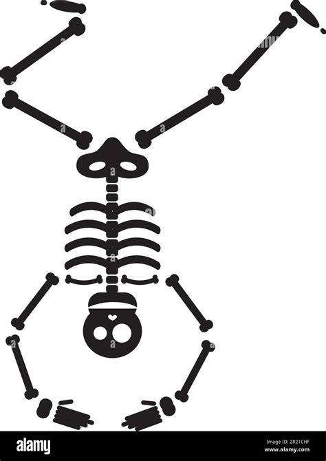 happy halloween skeleton illustration zombie from bones and skull vector stock vector image