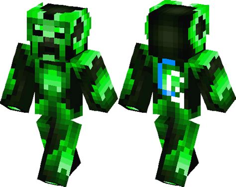 Download Minecraft Epic Creeper Skin Full Size Png Image Pngkit