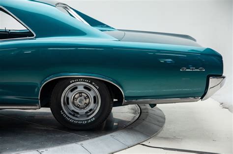 1966 Pontiac Gto V8 64l Automatic Coupe Turquoise Used Pontiac Gto