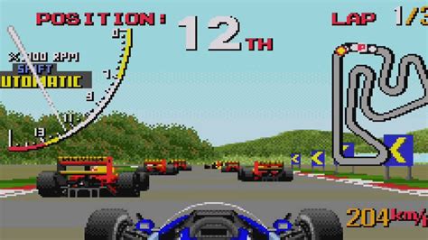 Super Monaco Gp 2 Sega Genesis Gameplay Youtube
