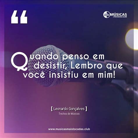 Um homem e uma mulher juntos pro que. Trechos de Músicas Quando penso em desistir, Lembro ...