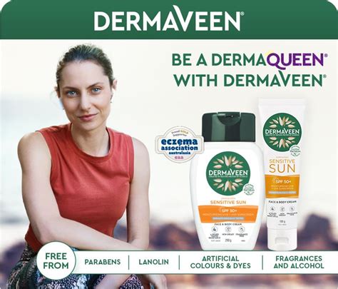 Buy Dermaveen Sensitive Sun Spf 50 Moisturising Face And Body Cream 100g