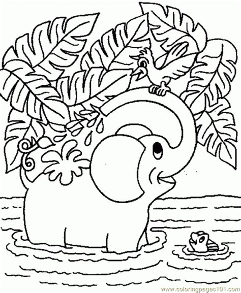 Elephant is a kind of animal. Get This Baby Elephant Coloring Pages 679532