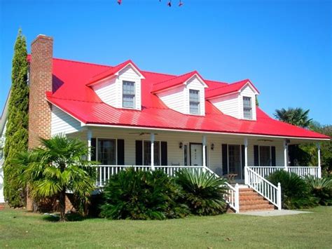 We did not find results for: red roof + black shutters | Red roof house, Metal roof ...