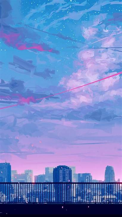 Aesthetic Wallpapers Anime Pink Scenery Background Pastel
