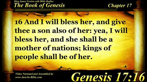 Genesis Chapter 17 Bible Book 01 The Holy Bible Kjv Read Along