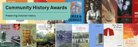 Victorian Community History Awards And Victorian Premiers History