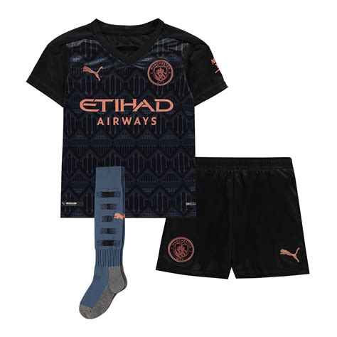 Download man city 20/21 season kits for your dls 20. Puma Manchester City Away Mini Kit 2020 2021 - ELITOO