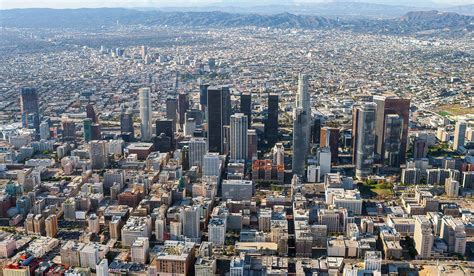 Downtown Los Angeles West Coast Aerial Photography Inc