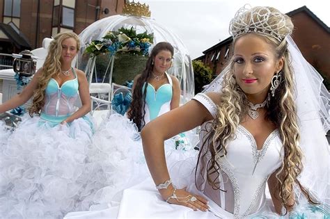 My Big Fat Gypsy Wedding Britain S Babeest Gypsy Bride Gets Married In Celebration