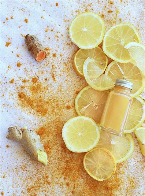 Lemon Ginger Turmeric Shots A Bubbly Life Turmeric Shots Wellness