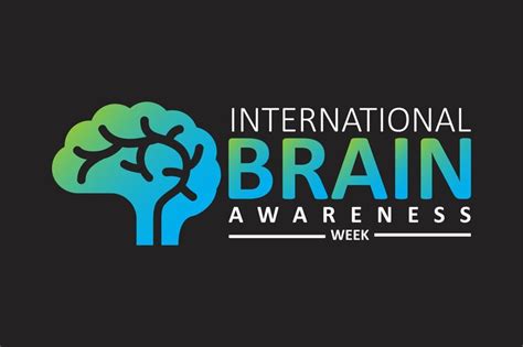 Premium Vector International Brain Awareness Week Vector Banner