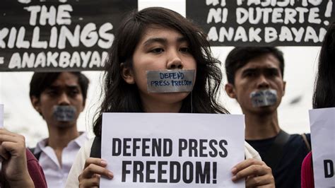 Journalists reveal their struggle against censorship for the ipf. A 'Fraught Time' For Press Freedom In The Philippines ...